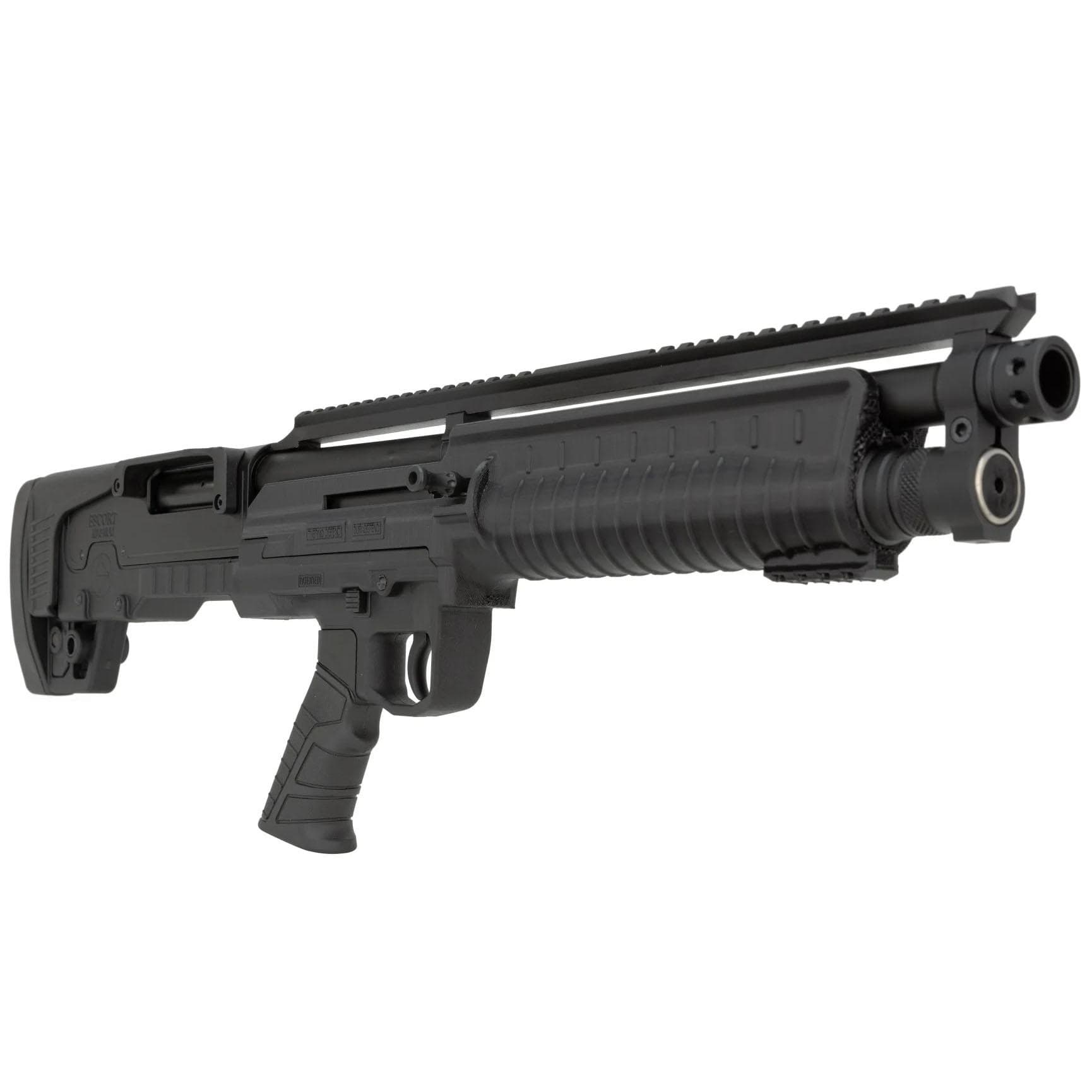 Escort BullTac Auto Shotgun 20ga 3" Chamber 5rd Magazine 18'' Barrel Full Length Pic Rail & Pop Up Sights Black
