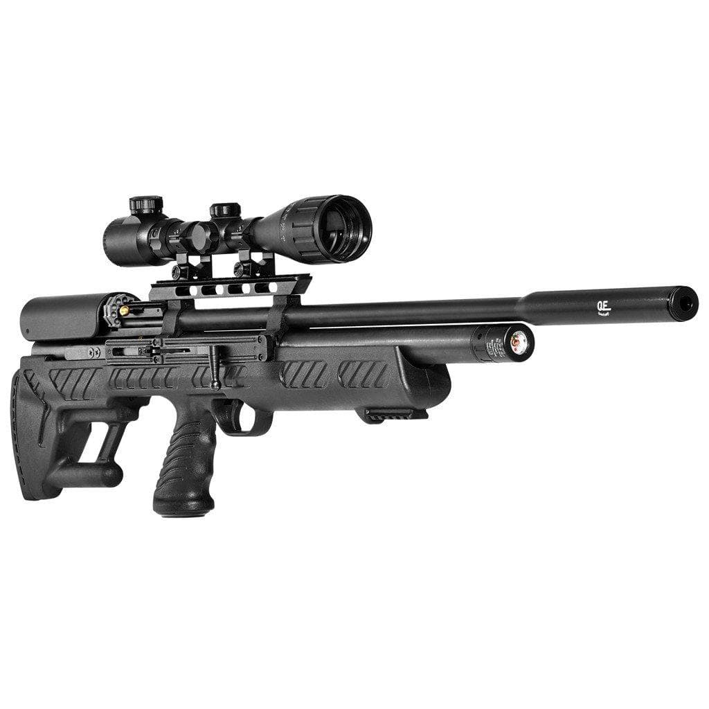 Hatsan BullBoss .177 Caliber Airgun 1350fps Black Bullpup Stock