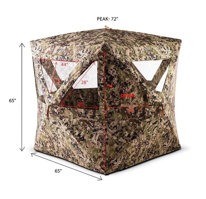 Rig'Em Right HydeOut XL Blind Optifade Subalpine