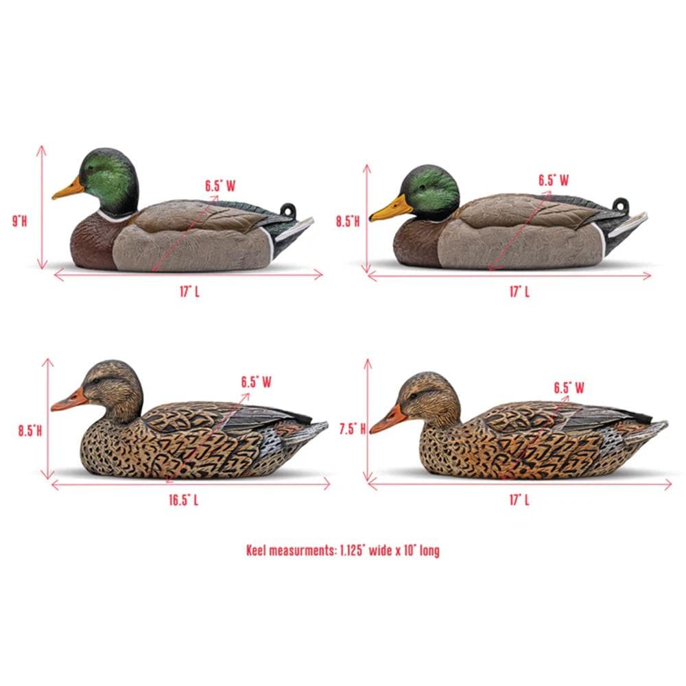 Rig'Em Right Mainline Series Mallard Decoy 6/ct