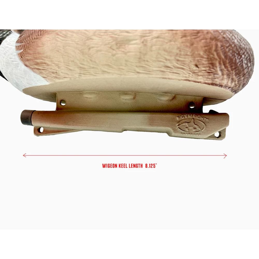 Rig'Em Right Mainline Series Wigeon Duck Decoy 6/ct