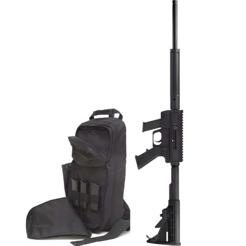 Just Right Carbine Takedown Rifle 9mm Luger 17/rd Magazine 17" Barrel Black with Slingpack