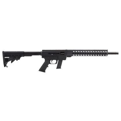 Just Right Carbine Takedown Gen3 Rifle 9mm Luger 17rd Glock Magazine 17" Threaded Barrel Adjustable Stock
