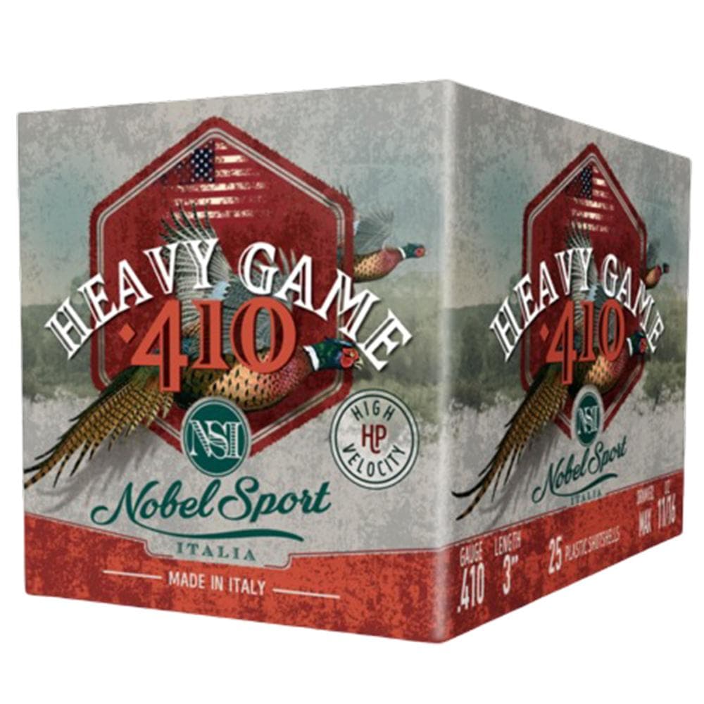 Nobel Sport 410 M Shotshells .410 ga 3" 11/16 oz 1145 fps #4 25/ct