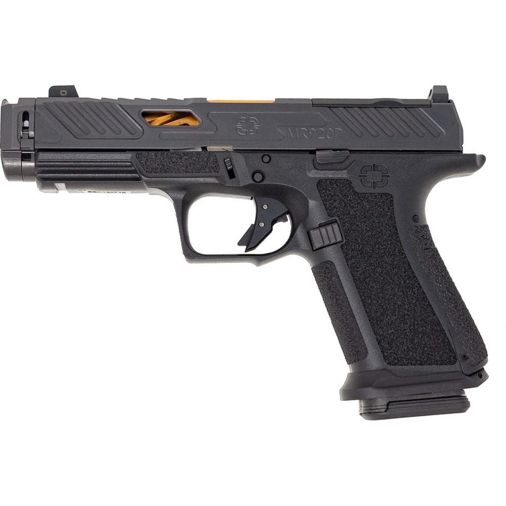 Shadow Systems MR920P Elite Handgun 9mm Luger 15rd Magazines (2) 4.25" Bronze Barrel Black