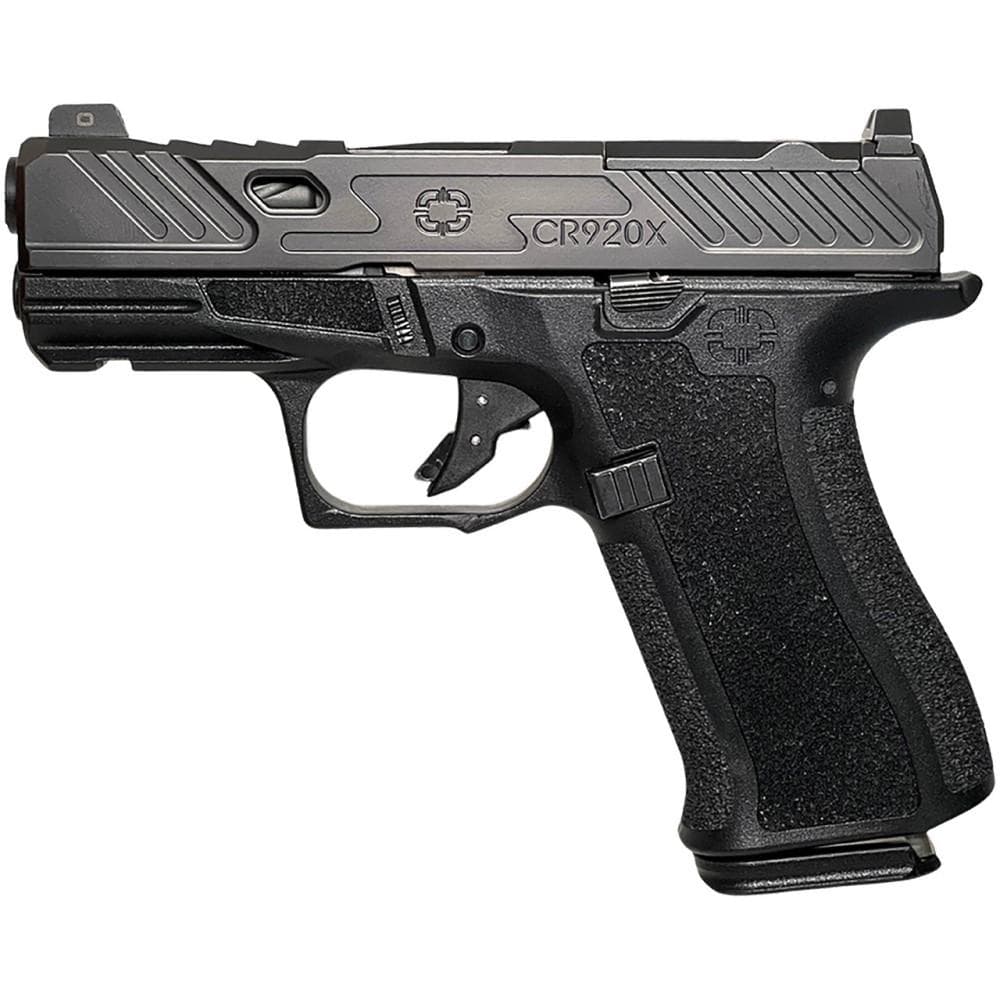 Shadow Systems CR920X Crossover Subcompact Handgun 9mm Luger 15rd Magazines (2) 3.41" Barrel Black