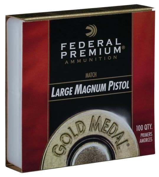 Federal Gold Medal Centerfire Large Magnum Pistol Match Primer .155 cal 1000/ct