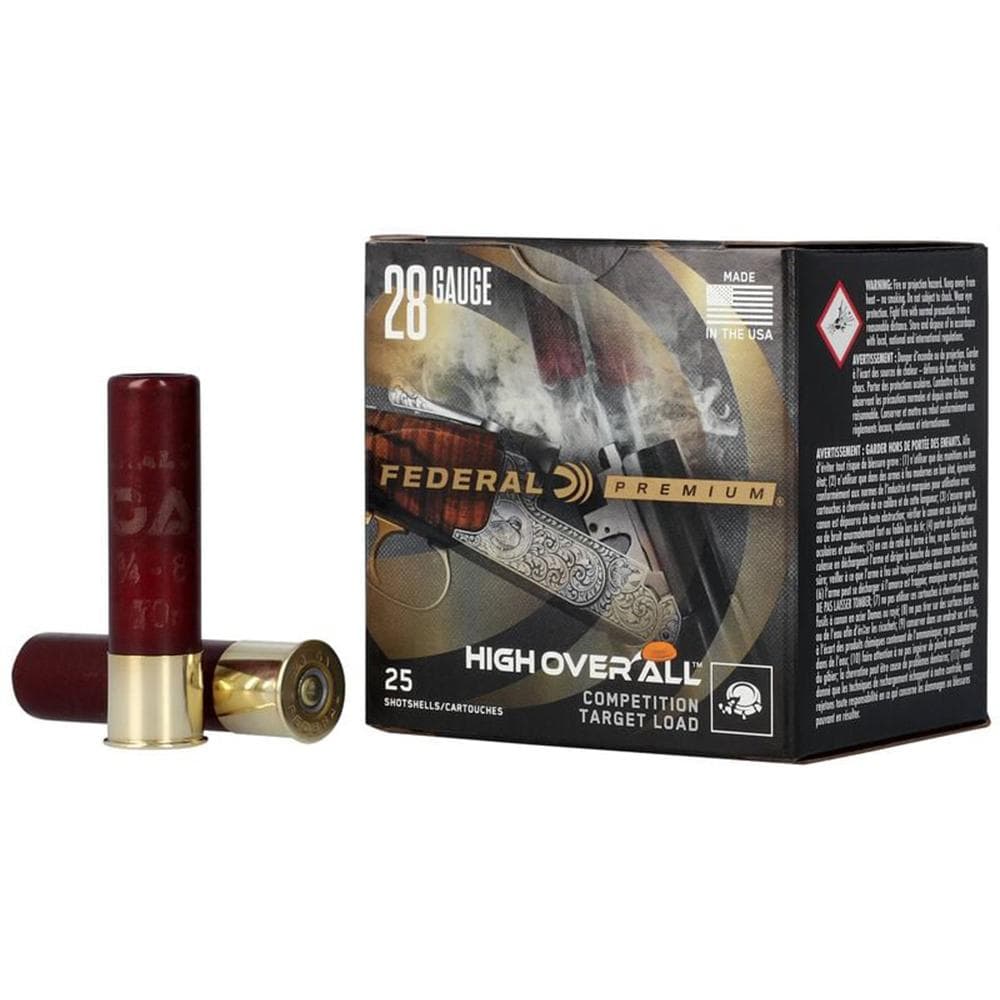 FEDERAL PREMIUM HOA 28GA 2 3/4 IN 3/4 OZ 1250 FPS 2 DRAM 8 AMMO 25RD