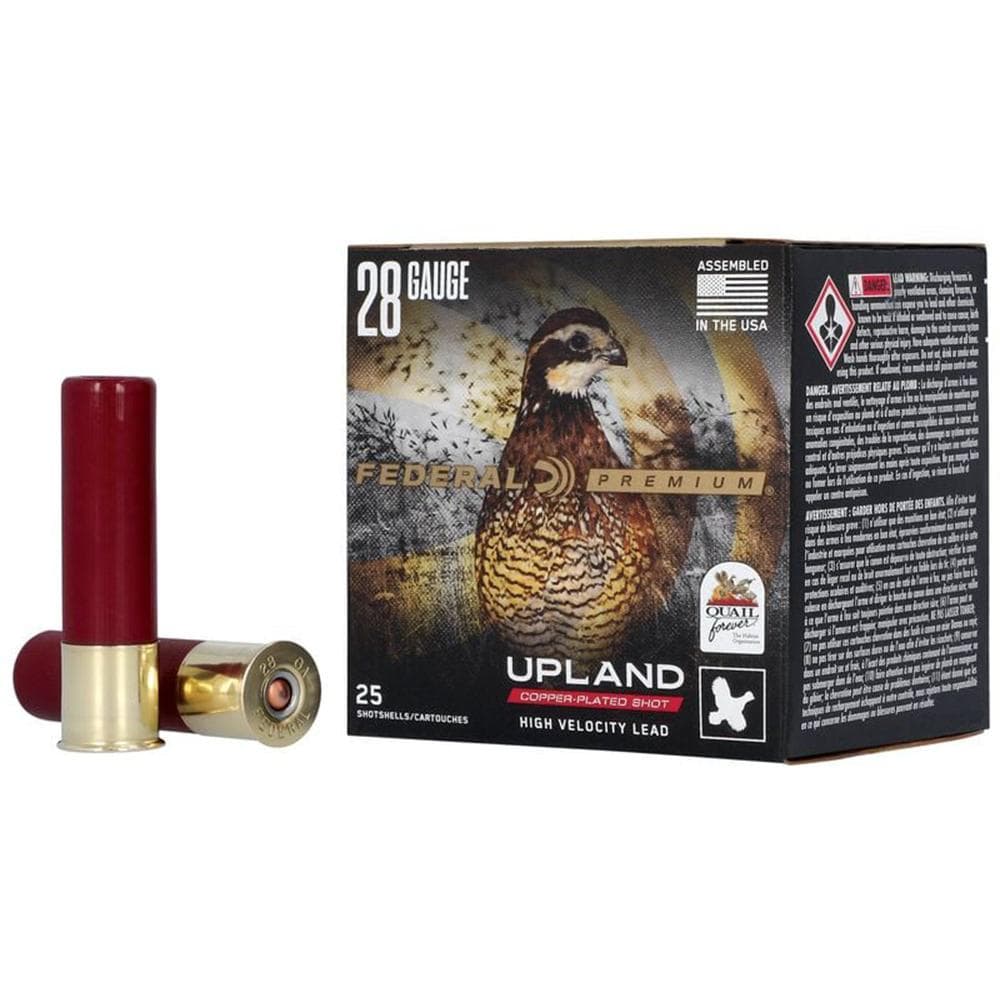 Federal Premium Wing-Shok Hi Brass 28 ga 2 3/4" MAX 3/4 oz #8 - 25/box