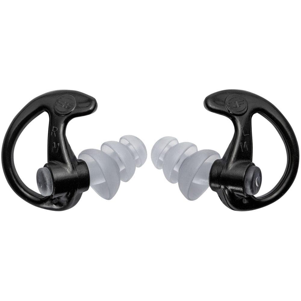 Surefire EP5 Sonic Defenders Max Full-Block Flanged Earplugs 26 NRR Black 1 Pair
