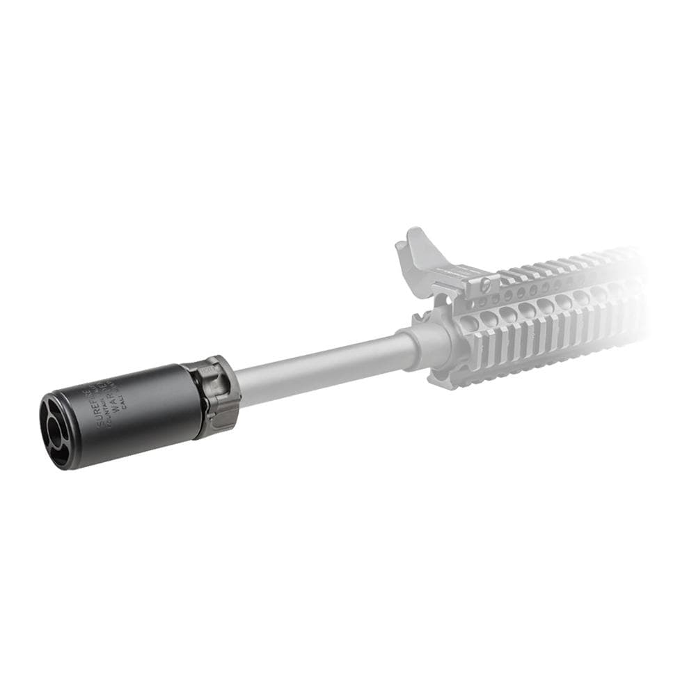 Surefire Warden Muzzle Device Fast-Attach Blast Regulator Black