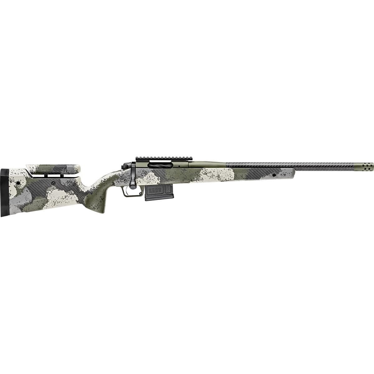 Springfield Armory Model 2020 Waypoint 6mm Creedmoor Rifle 5rd Magazine 20" Barrel Evergreen Camo Adjustable Stock