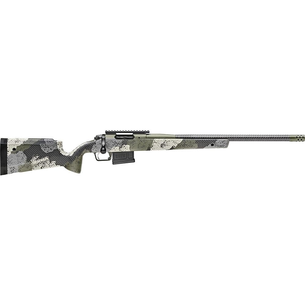 Springfield 2020 Waypoint Rifle 6.5mm Creedmoor 5rd Magazine 22" Carbon Fiber Barrel Evergreen Camo Stock