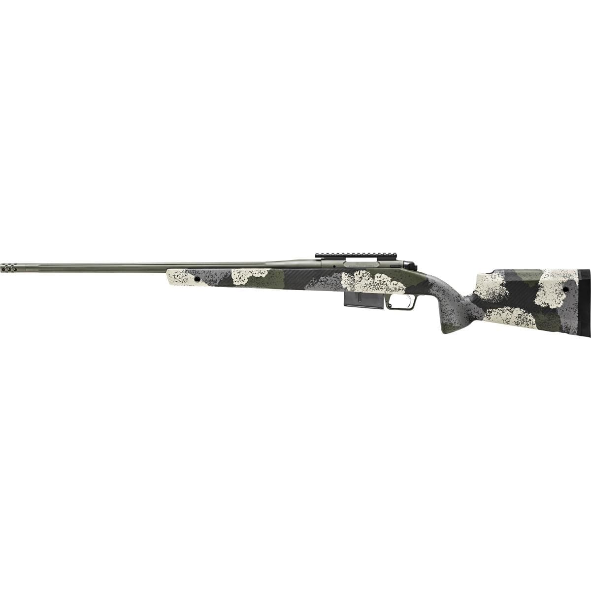 Springfield Armory Model 2020 Waypoint 6.5 PRC Rifle 3rd Magazine 24" Fluted Barrel Evergreen Camo
