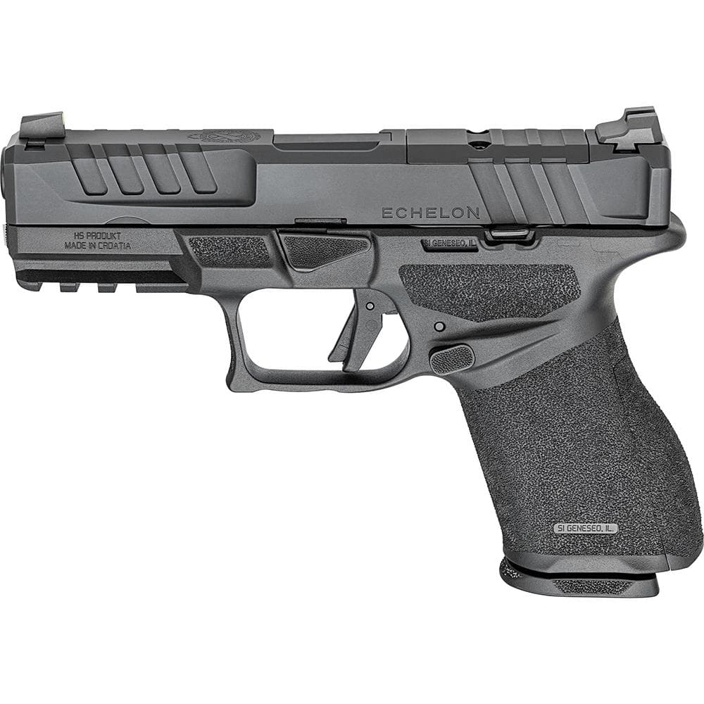 Springfield Armory Gear Pac Echelon 4.0C Handgun 9mm Luger 10rd(4) Magazines 4" Barrel Black Tritium Night Sights Green Dot & Bag