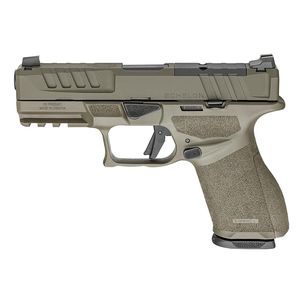 Springfield Echelon 4.0C Handgun 9mm Luger 10(2)rd Magazines 4" Barrel Optic Ready ODG Finish