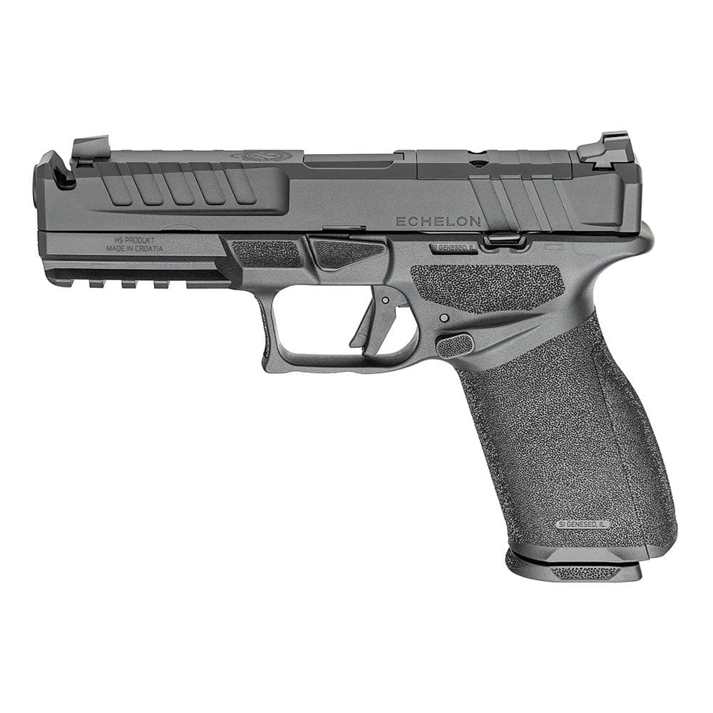 Springfield Echelon 4.5F Comp Handgun 9mm Luger 10rd(2) Magazines 4.5" Barrel U-Notch Sights Black