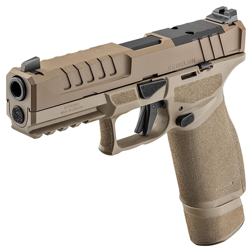 Springfield Echelon Handgun 9mm Luger 17rd (1) & 20rd (1) Magazines 4.5" Barrel Desert FDE U-Dot Sights
