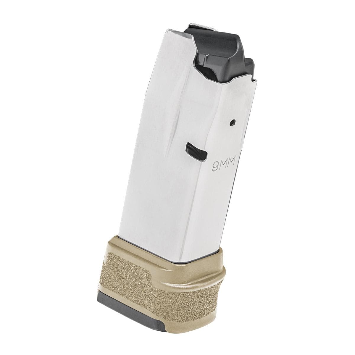 Springfield Armory Hellcat Handgun Magazine 9MM 15/rd Flat Dark Earth w/sleeve