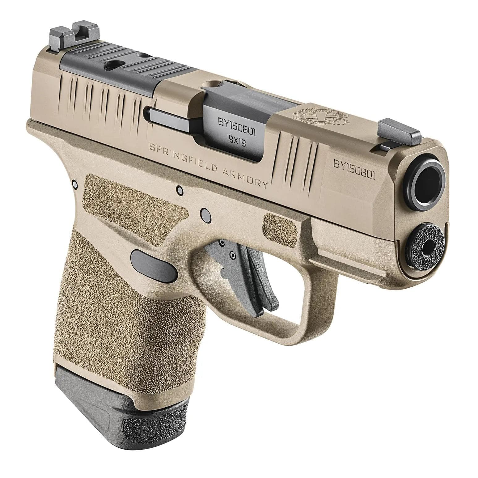 Springfield Hellcat Micro-Compact OSP Handgun 9mm Luger 11&13rd Magazines 3" Barrel Desert FDE
