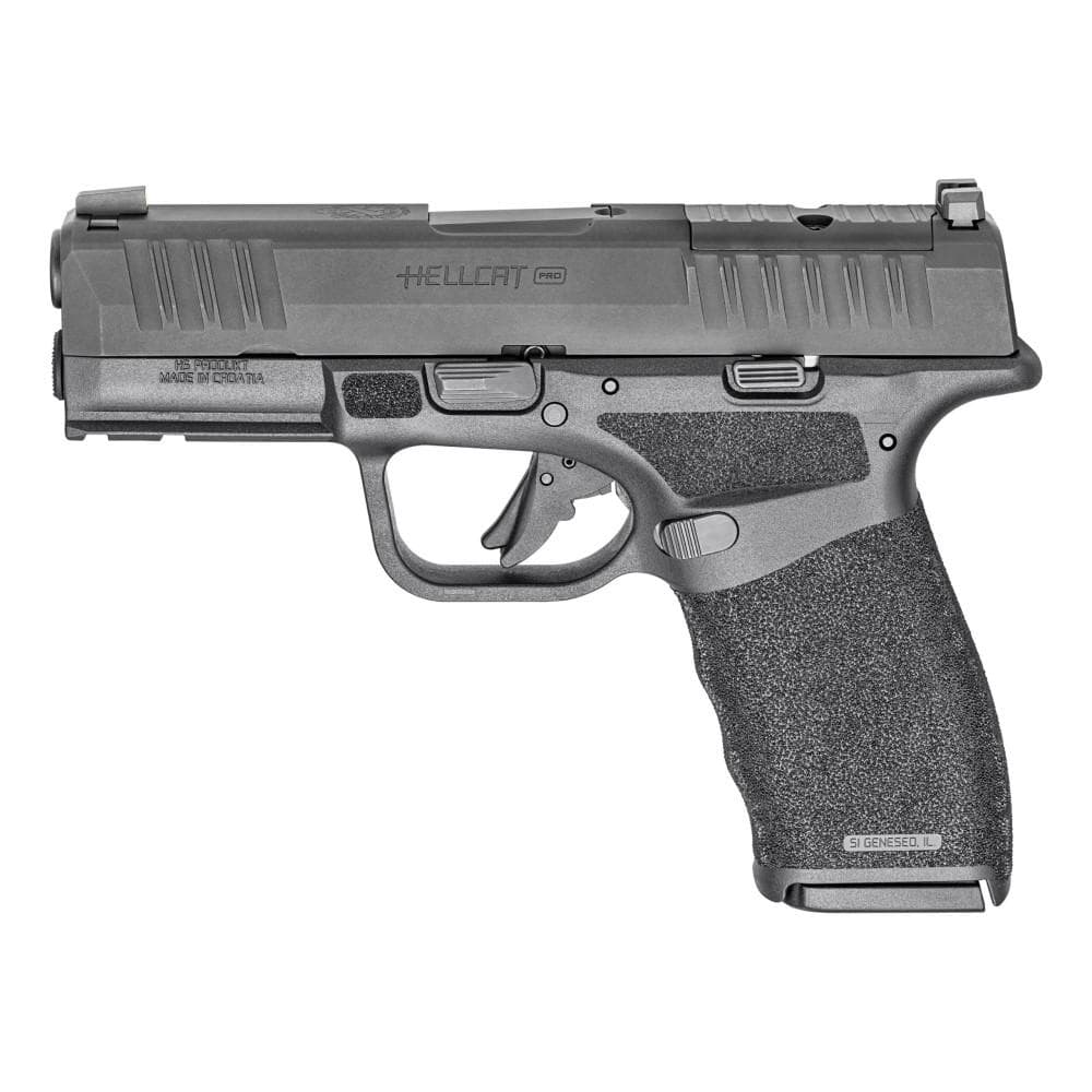 Springfield Hellcat Pro OSP Low Capacity Handgun 9mm Luger 10rd Magazines (2) 3.7" Barrel Black