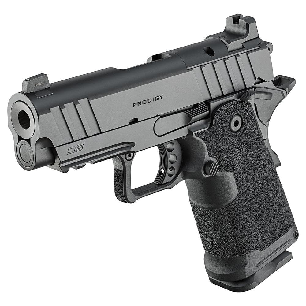 Springfield Armory 1911 DS Prodigy Compact Handgun 9mm Luger 15rd Magazines (2) 3.5" Barrel Black