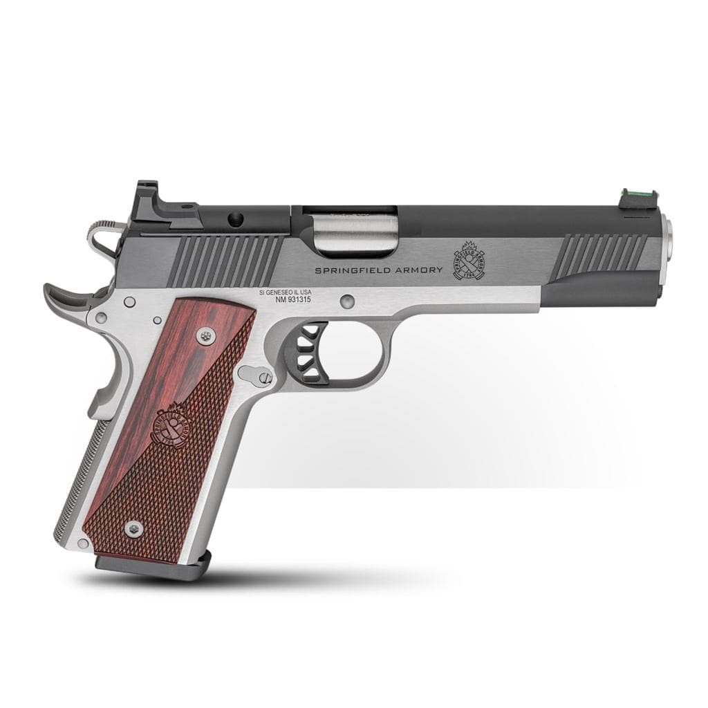 Springfield Gear Pac 1911 Ronin AOS Handgun .45 Auto 8rd Magazines(4) 5" Barrel Green Dot & Bag