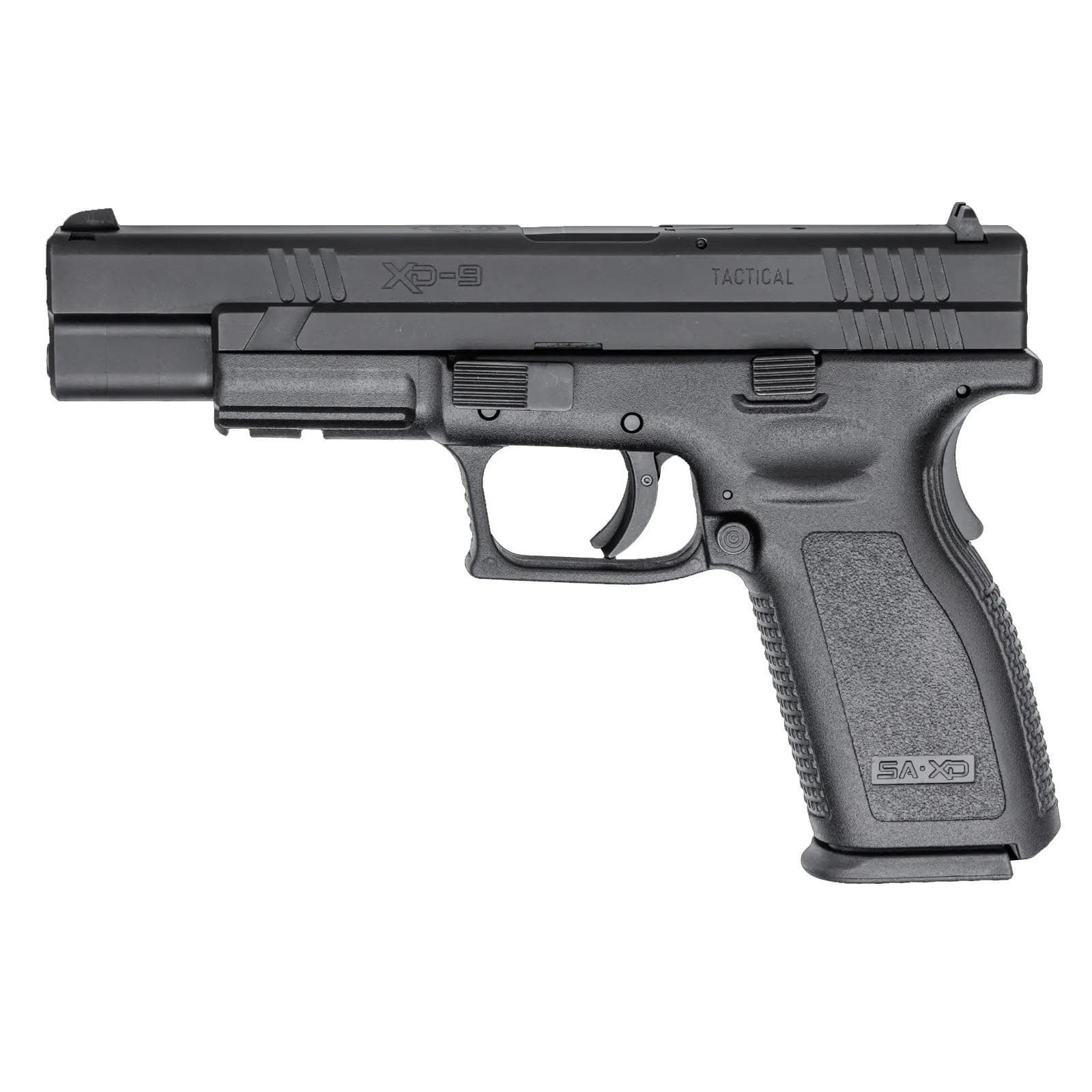 Springfield XD Tactical Low Capacity Handgun 9mm Luger 10rd Magazines(2) Black Finish
