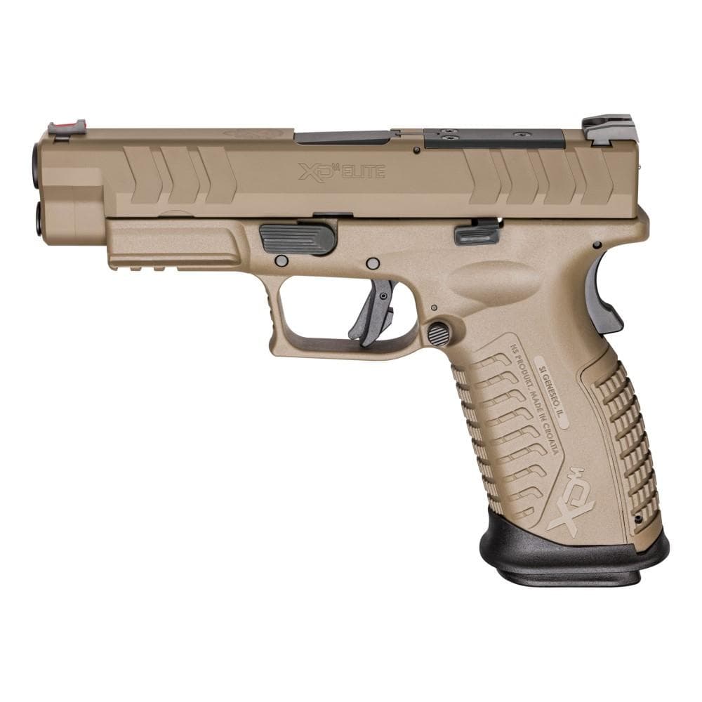 Springfield Armory XDM Elite OSP Handgun 10mm 16rd Magazines (2) 4.5" Barrel FDE Optic Ready