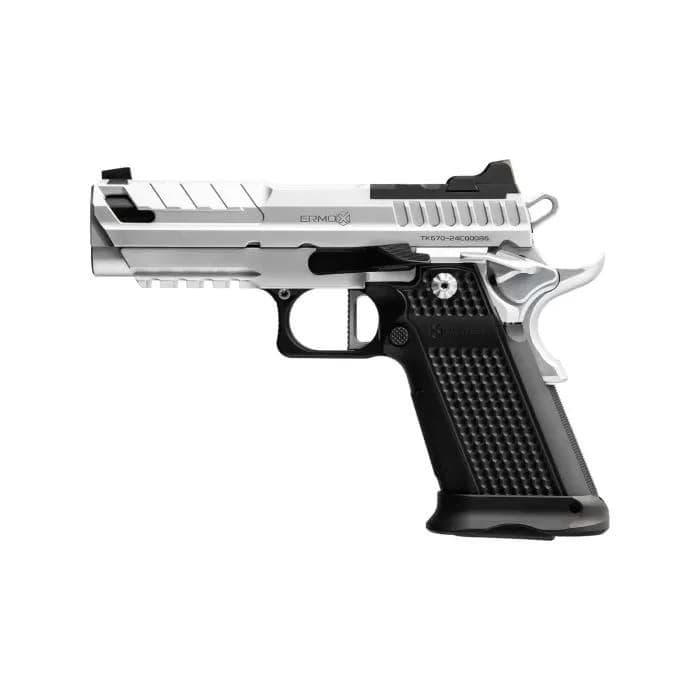 Fusion Firearms XP Pro 9 Handgun 9mm Luger 17rd magazines(2) 4'' Barrel RMR Optic Ready Chrome