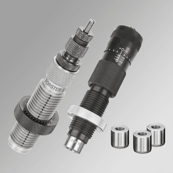 Forster Bushing Full Length Sizing Die Bench Rest Ultra Micrometer Seater Die 3 bushings (308 310 312) 7 PRC