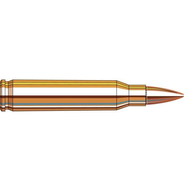 Hornady Frontier Rifle Ammunition . 223 Rem 55 gr FMJ 3240 fps 50/ct(Oriented)