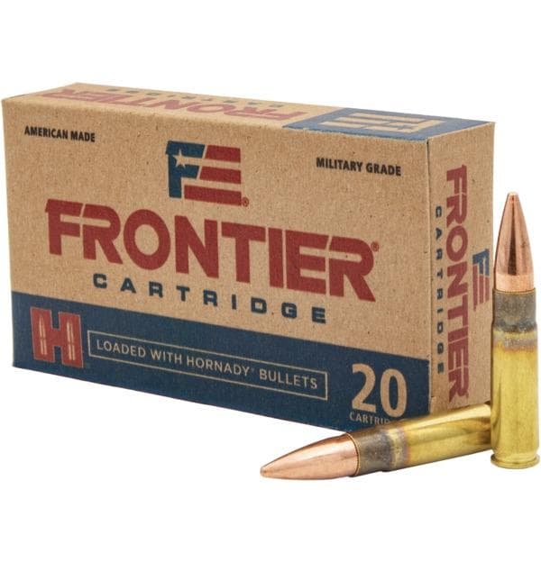 Hornady Frontier Rifle Ammunition .300 AAC Blackout 125 gr. FMJ 2175 fps 20/ct