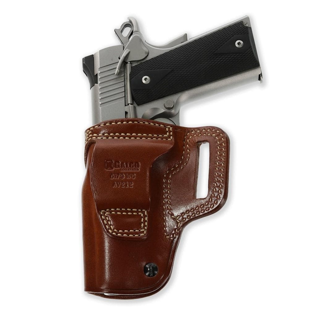 Galco Avenger Belt Holster for Kimber 1911 with 4" Barrel Tan RH