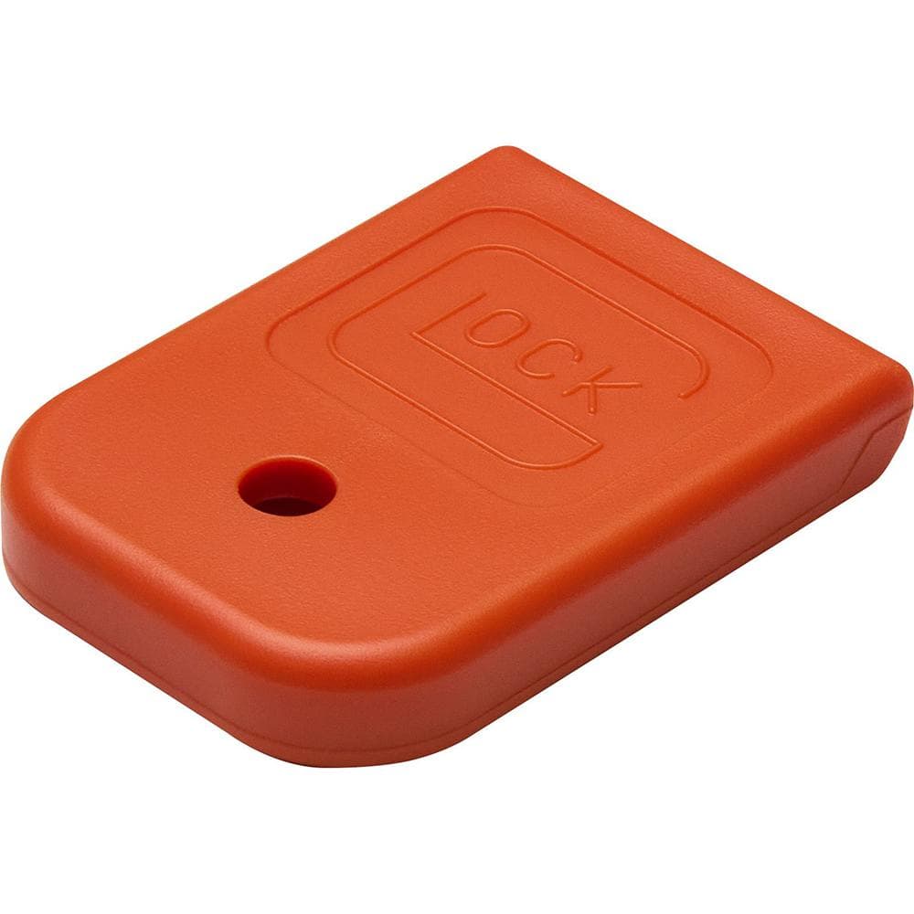 Glock Factory Original Magazine Floor Plate Orange Fits 9mm|.40|.357|.45GAP Gen4/Gen5PACKAGED