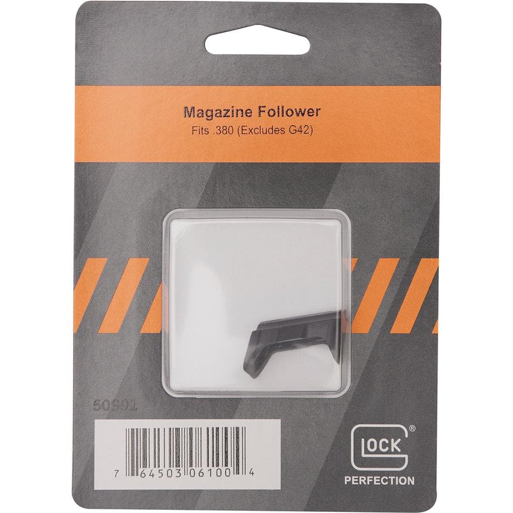 Glock Factory Magazine Follower .380 Excludes G42 Black Pkg
