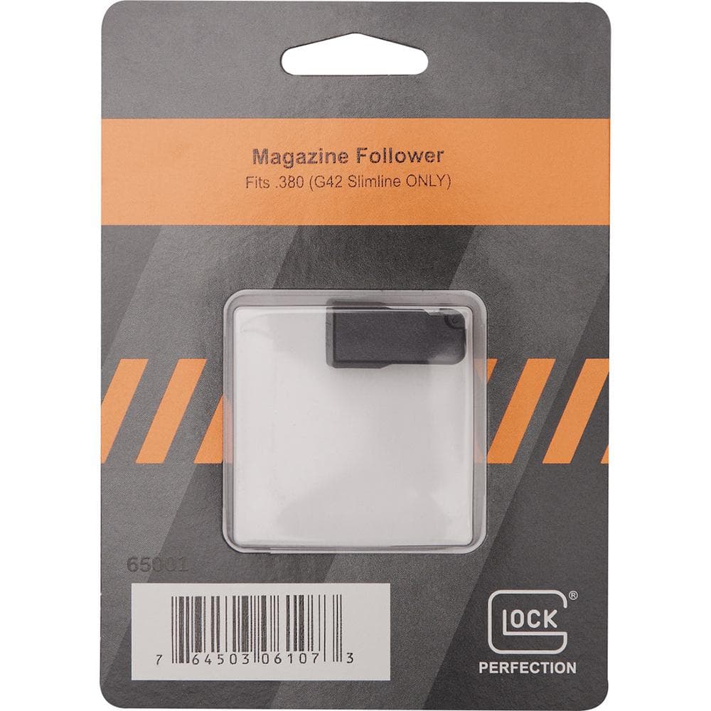 Glock Factory Magazine Follower .380 G42 Slimline ONLY Black Pkg