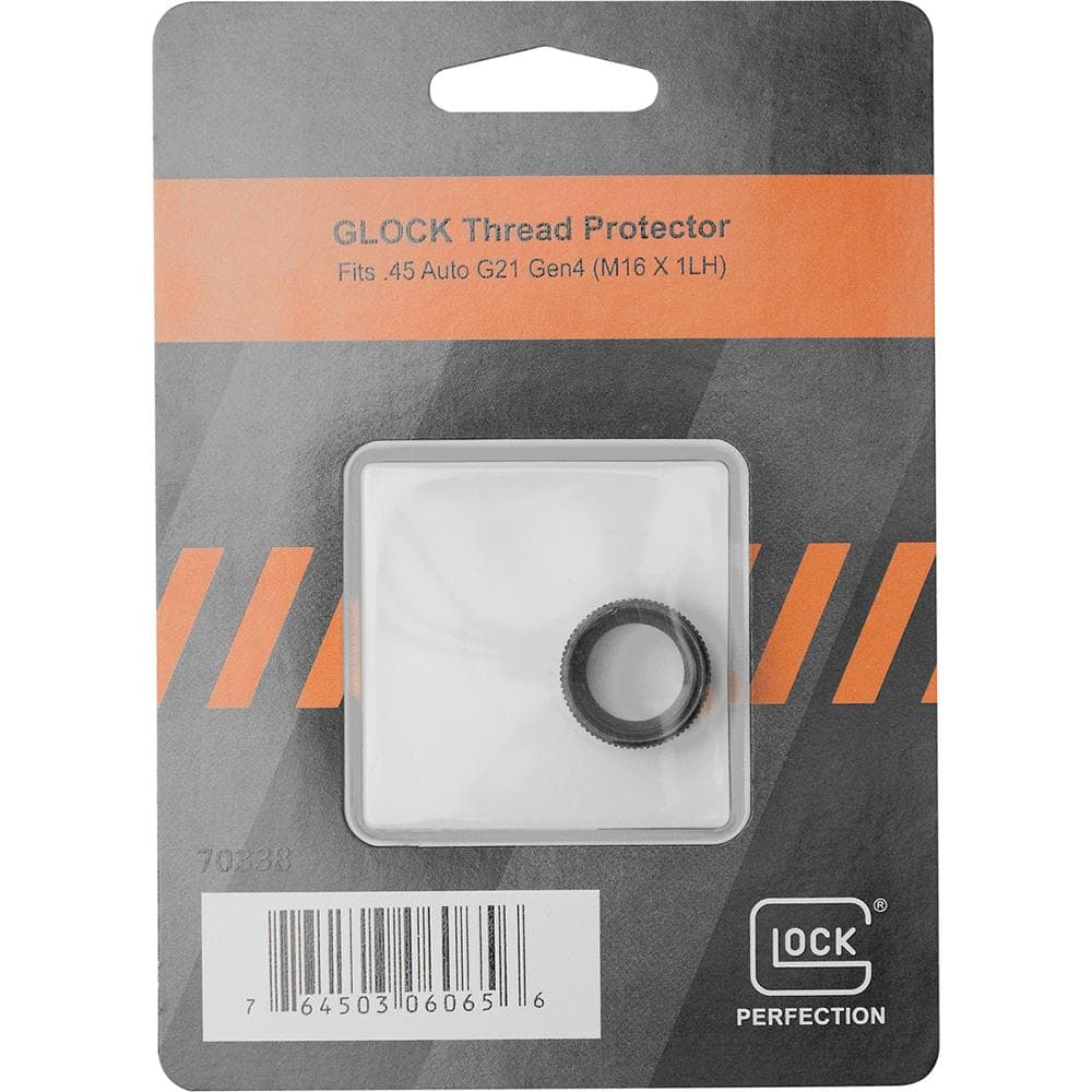 Glock Factory Thread Protector for .45 ACP G21 Gen 4 M16x1LH Black Pkg