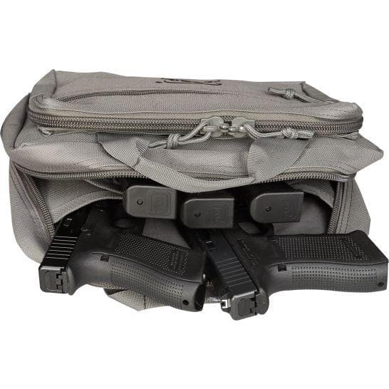 Glock Double Handgun Range Bag Grey