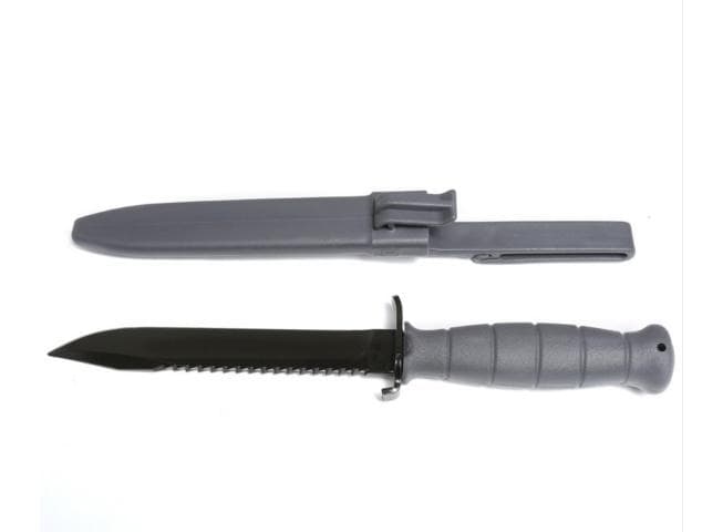 Glock Field Knife / Saw Back - Grey (Pkg'd)