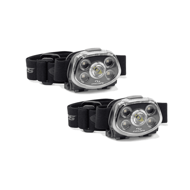 Cyclops Force XP Headlamp 350 Lumens Black 2/ct