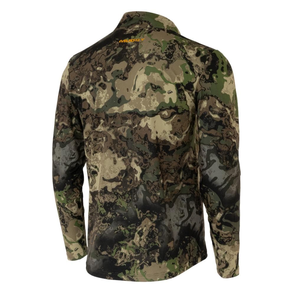 Muddy TR Lightweight Quarter Zip Long Sleeve Shirt Veil Canyon Hybrid M