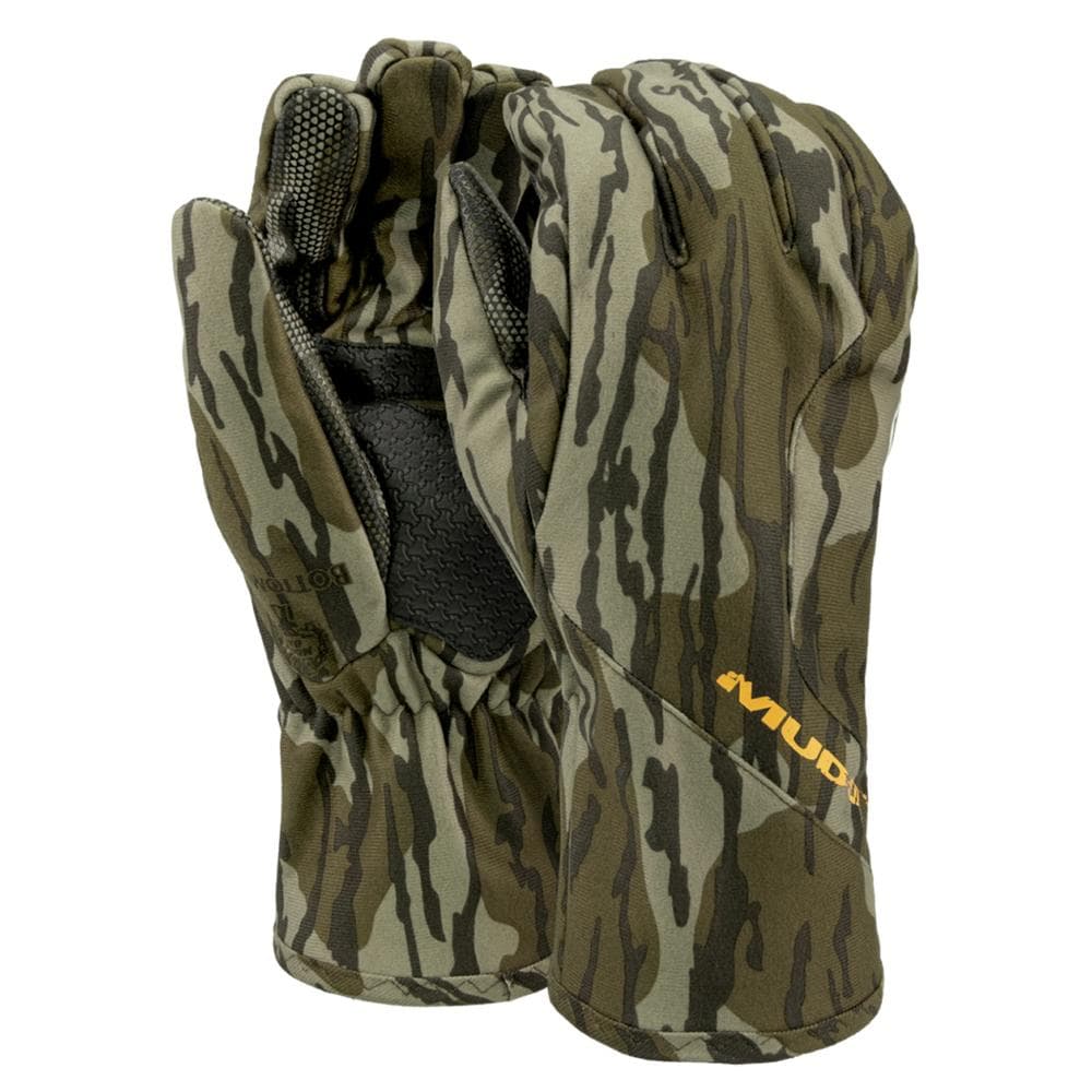 Muddy Windproof Glove Mossy Oak Bottomland L