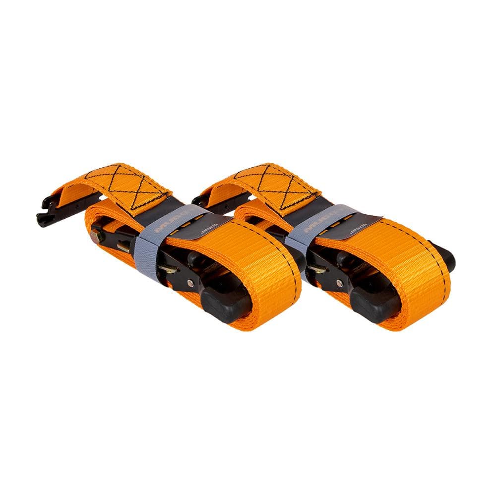 Muddy UTV Wheel Chock Tie-Down Kit Orange 2/ct