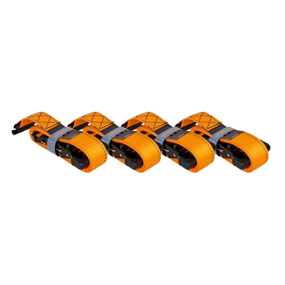 Muddy UTV Wheel Chock Tie-Down Kit Orange 4/ct