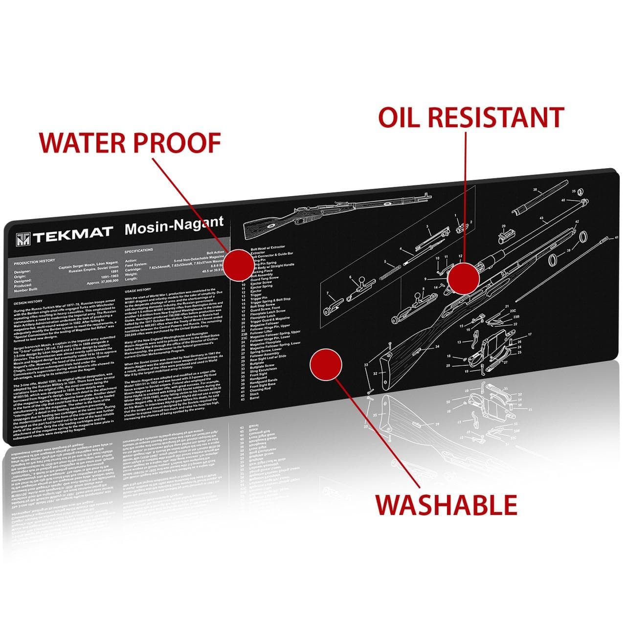 TekMat Mosin Nagant Gun Cleaning Mat