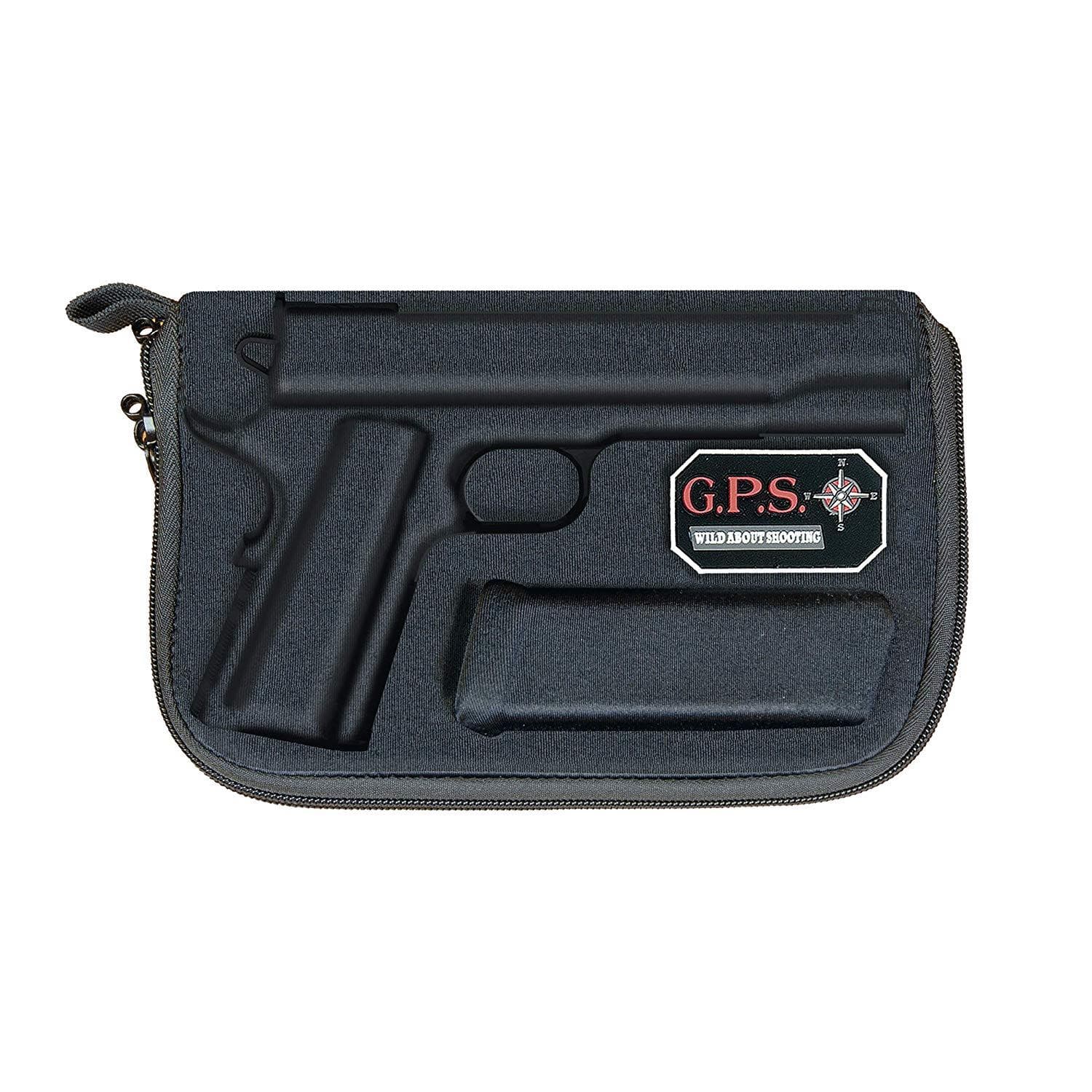 G-Outdoors Compression Molded Pistol Case for 1911 size Pistols - Black