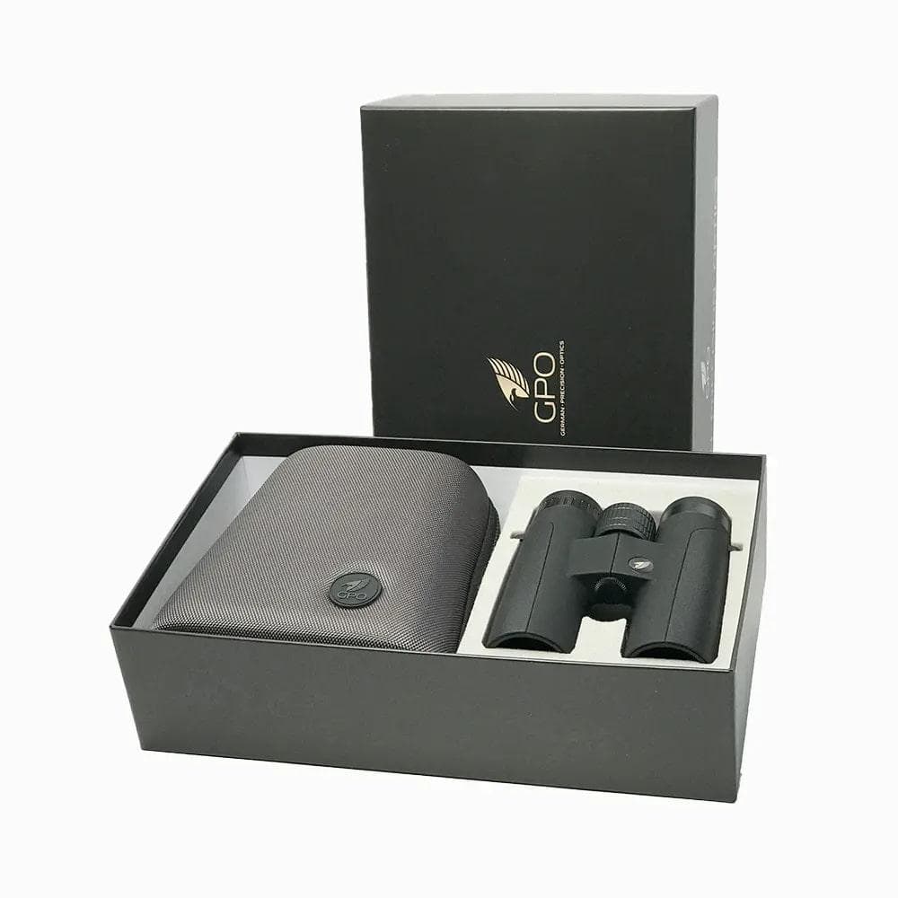 GPO Passion ED Binoculars 8x42 Charcoal Black