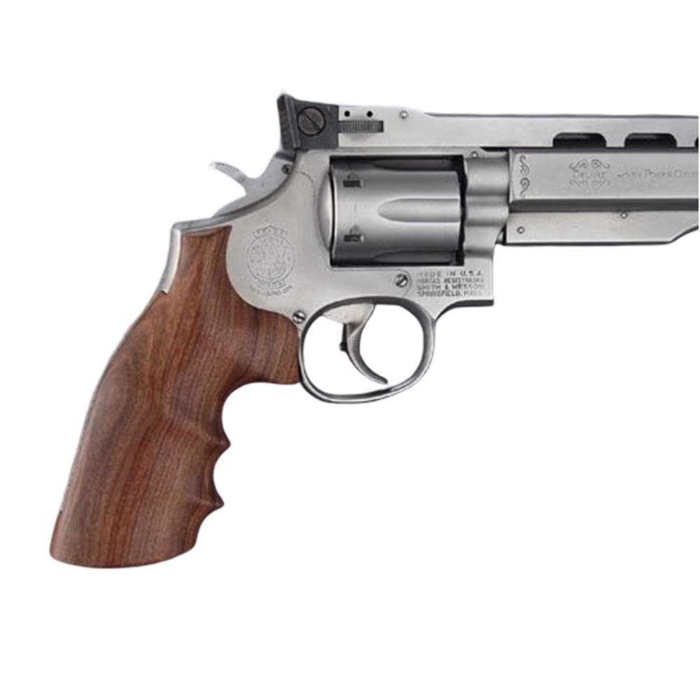 Hogue S&W K/L Square Butt Wood- Pau Ferro