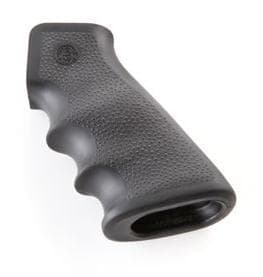 Hogue AR-15/M-16 OverMolded Rubber Grips with Finger Grooves Black